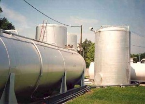 LO/MIT coated storage tanks